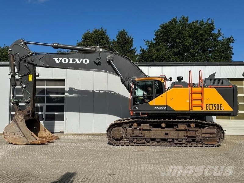 Volvo EC 750 EL Pásová rýpadla