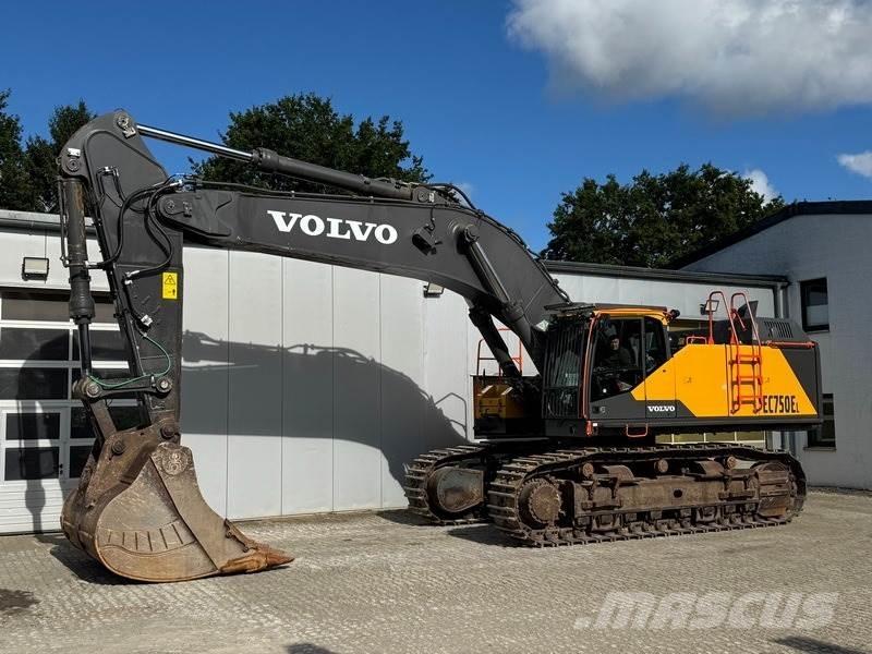 Volvo EC 750 EL Pásová rýpadla