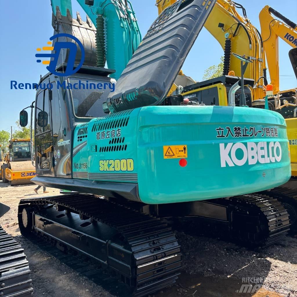 Kobelco SK 200 Pásová rýpadla
