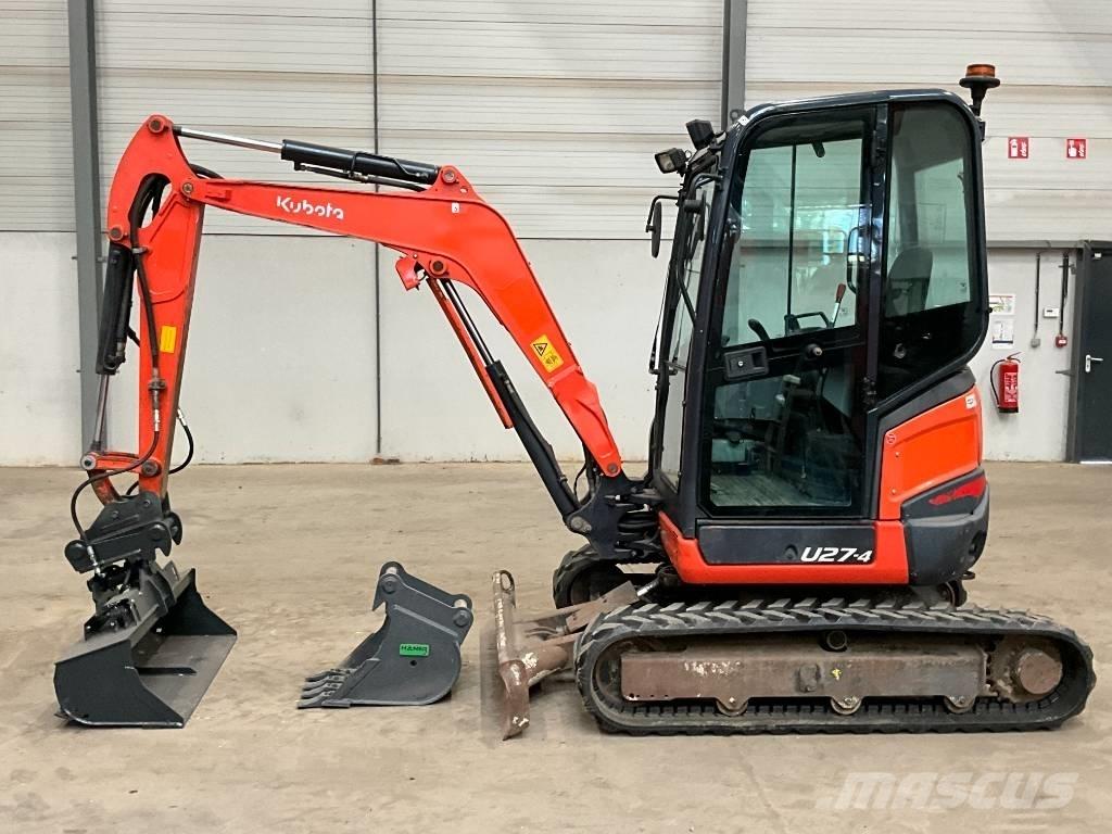Kubota U 27-4 Mini rýpadla < 7t