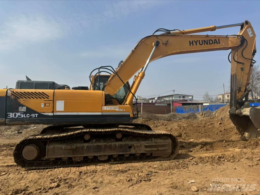 Hyundai R305lc-9t Pásová rýpadla