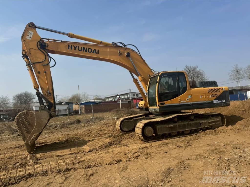 Hyundai R305lc-9t Pásová rýpadla
