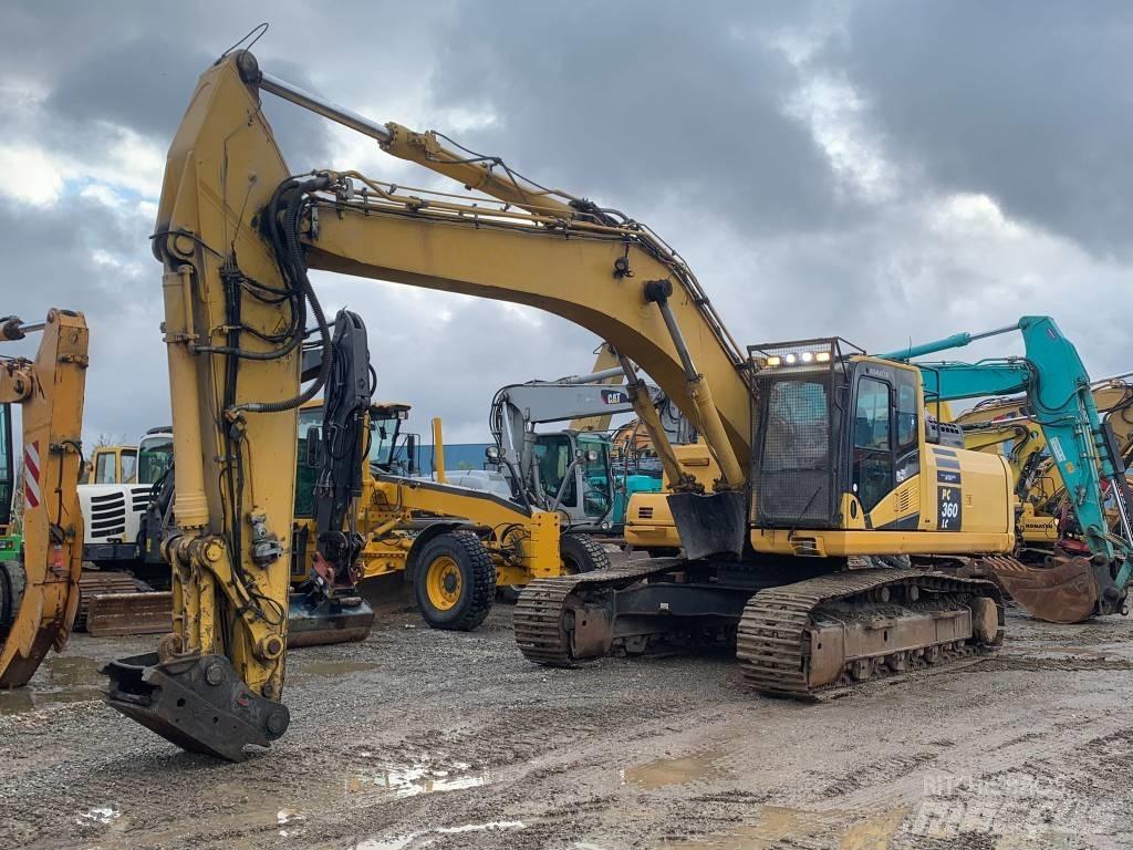 Komatsu PC 360 LC-10 Pásová rýpadla