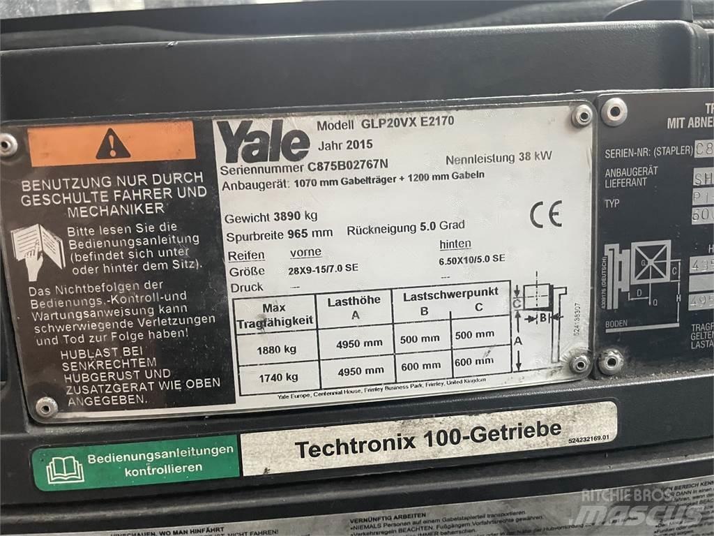 Yale GLP20VX LPG vozíky