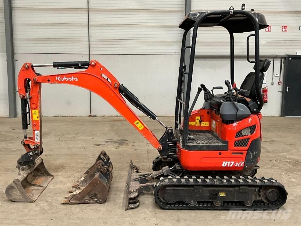 Kubota U 17-3 A Mini rýpadla < 7t