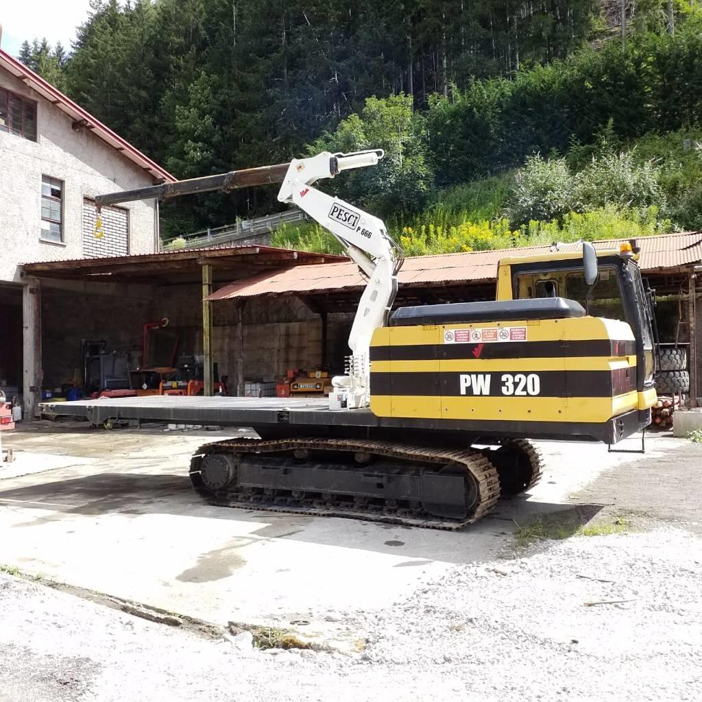CAT PW 320 Pásové dempry