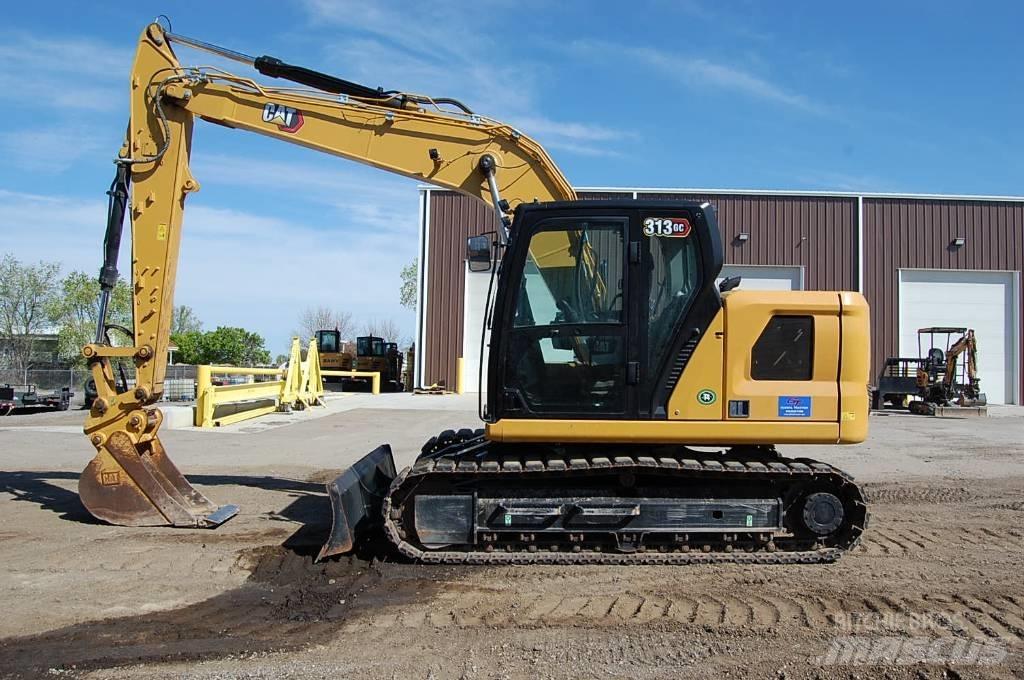 CAT 313 GC Pásová rýpadla