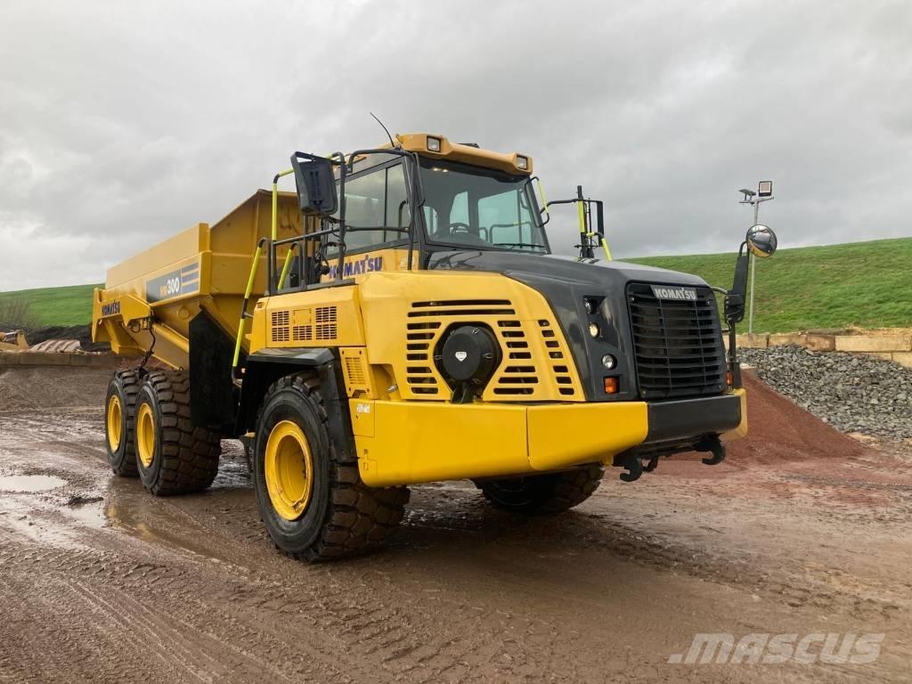 Komatsu HM300-5E0 Kloubové dempry