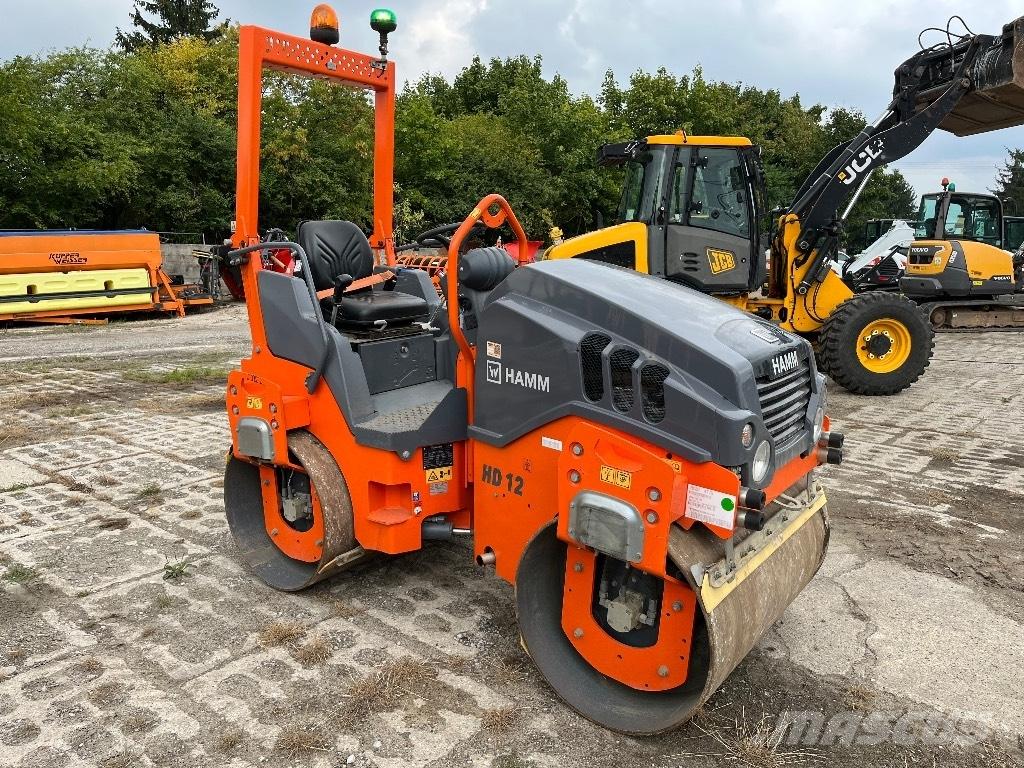 Hamm HD 12 VV Tandemové válce