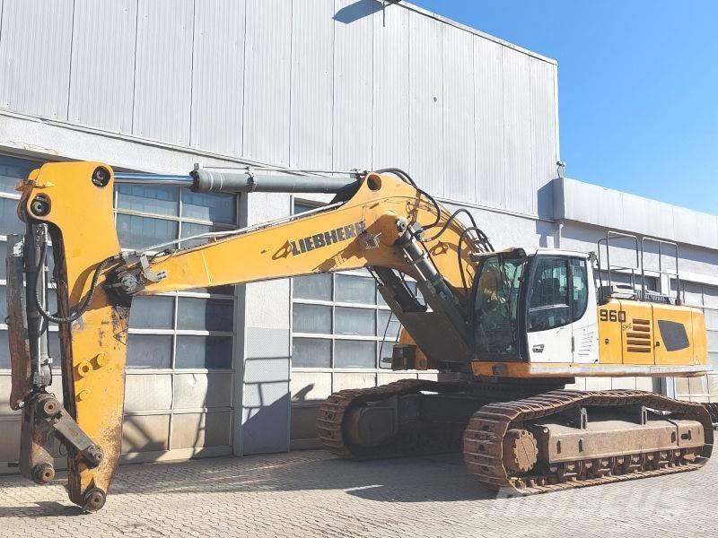 Liebherr R 960 SME Pásová rýpadla