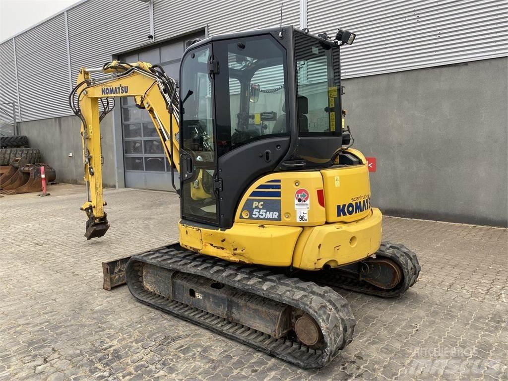 Komatsu PC55MR-5 Kolová rýpadla