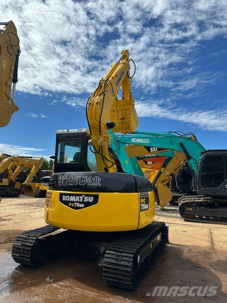 Komatsu PC 78 US-6N0 Pásová rýpadla