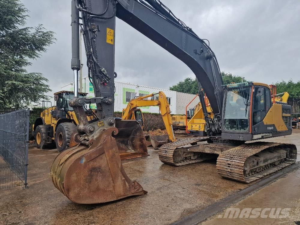 Volvo EC 250EL Pásová rýpadla