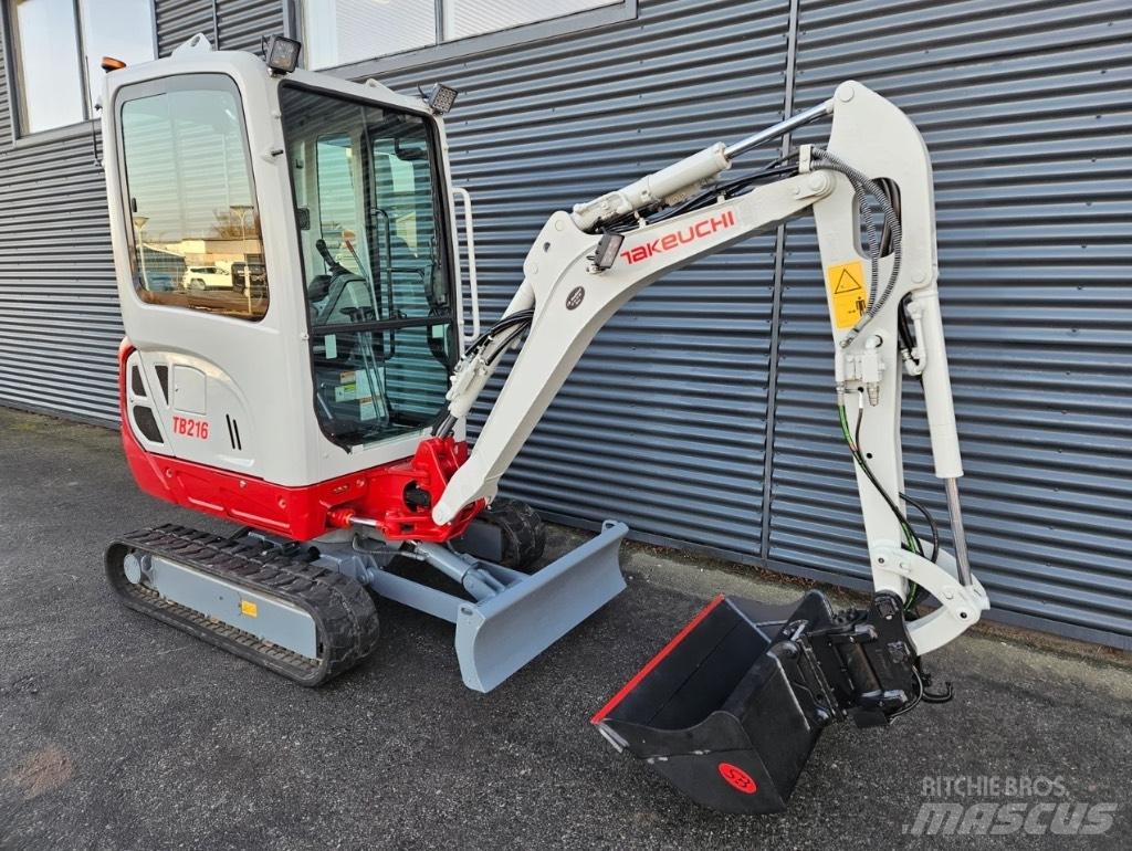 Takeuchi TB 216 Mini rýpadla < 7t