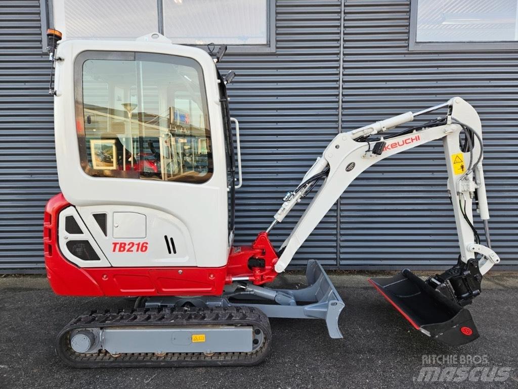 Takeuchi TB 216 Mini rýpadla < 7t