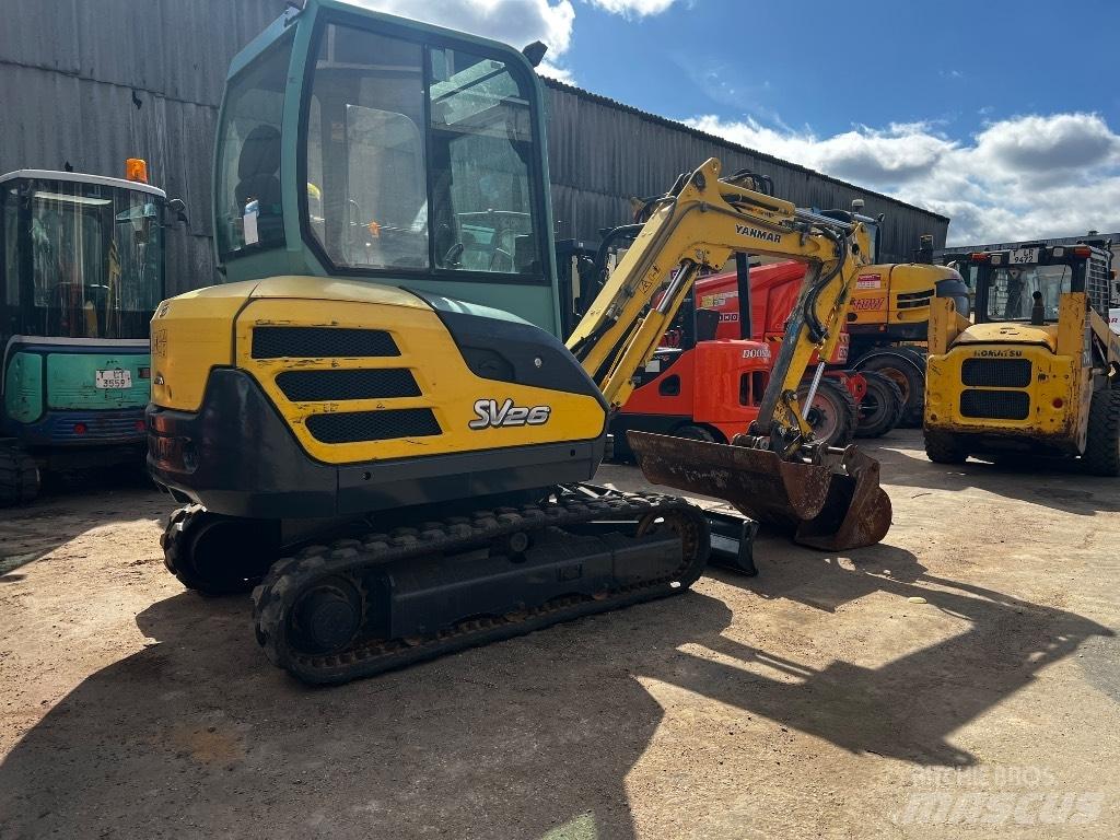 Yanmar SV26 Mini rýpadla < 7t