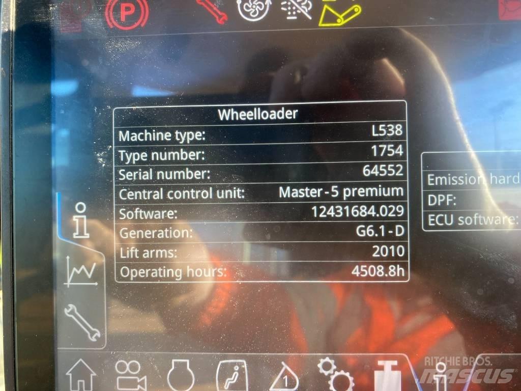 Liebherr L 538 Kolové nakladače