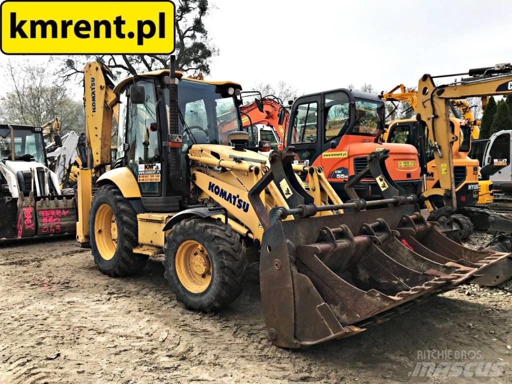 Komatsu WB97R Rýpadlo-nakladače