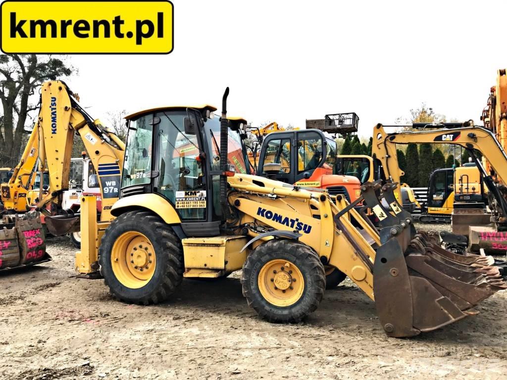 Komatsu WB97R Rýpadlo-nakladače