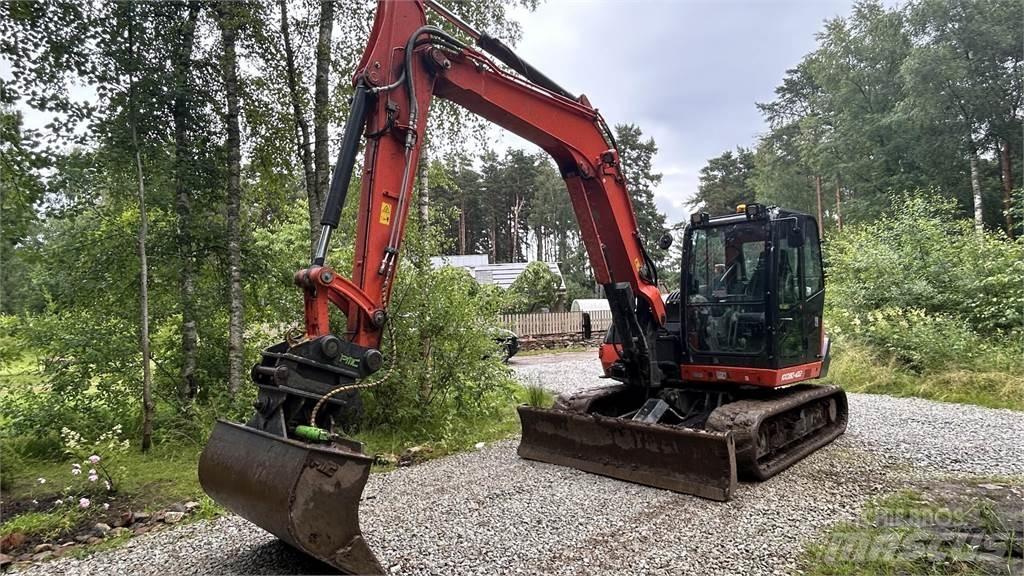 Kubota KX080 – 4a2 Mini rýpadla < 7t