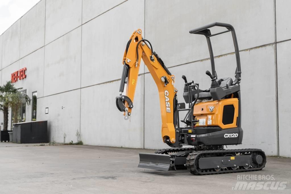 CASE CX12D Mini rýpadla < 7t