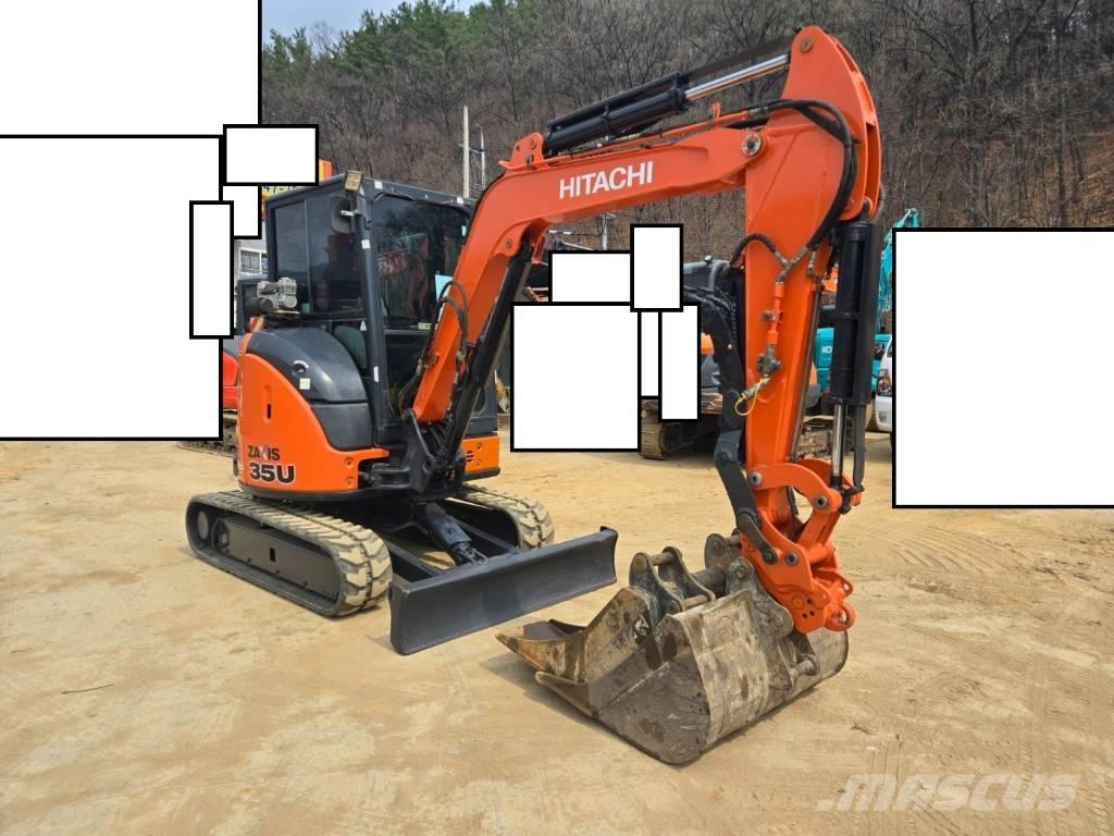 Hitachi ZX 35 Mini rýpadla < 7t