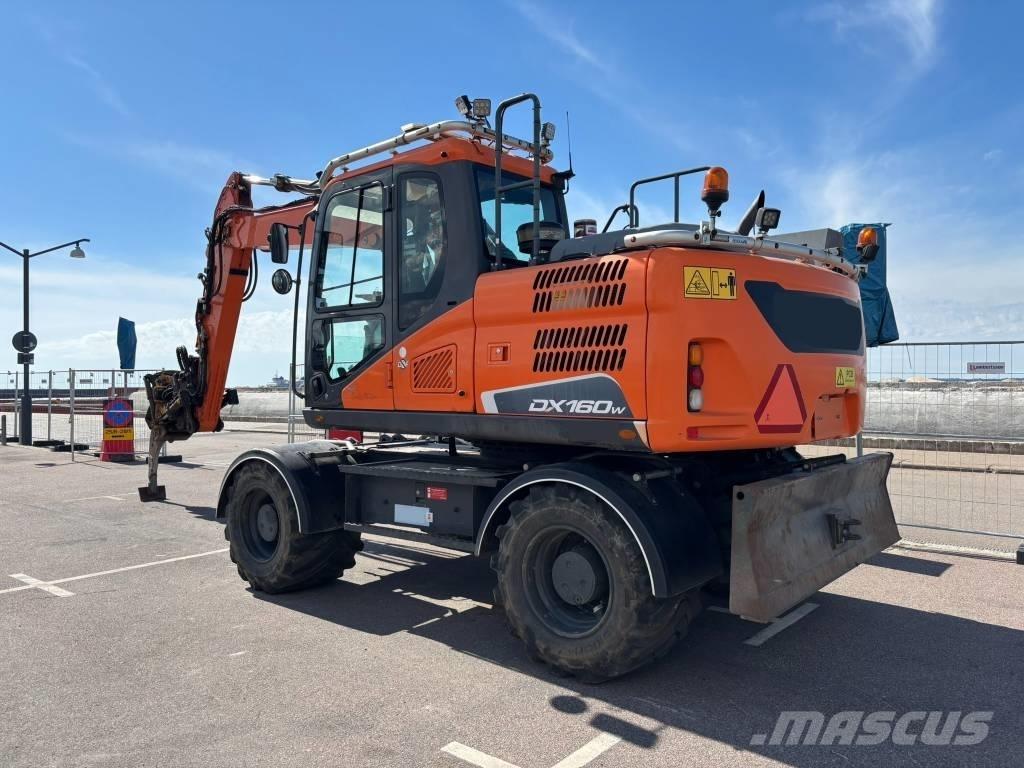 Doosan DX 160 W Kolová rýpadla