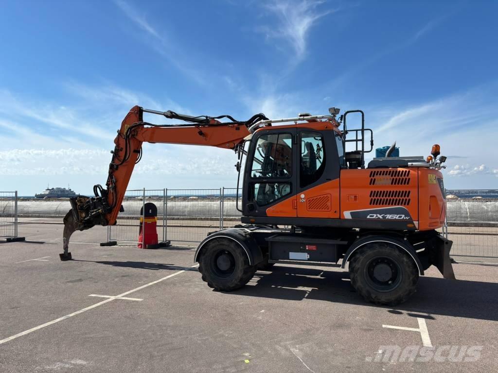 Doosan DX 160 W Kolová rýpadla