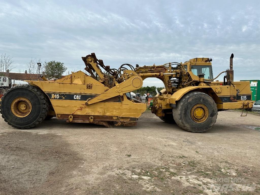 CAT 615 Skrejpry
