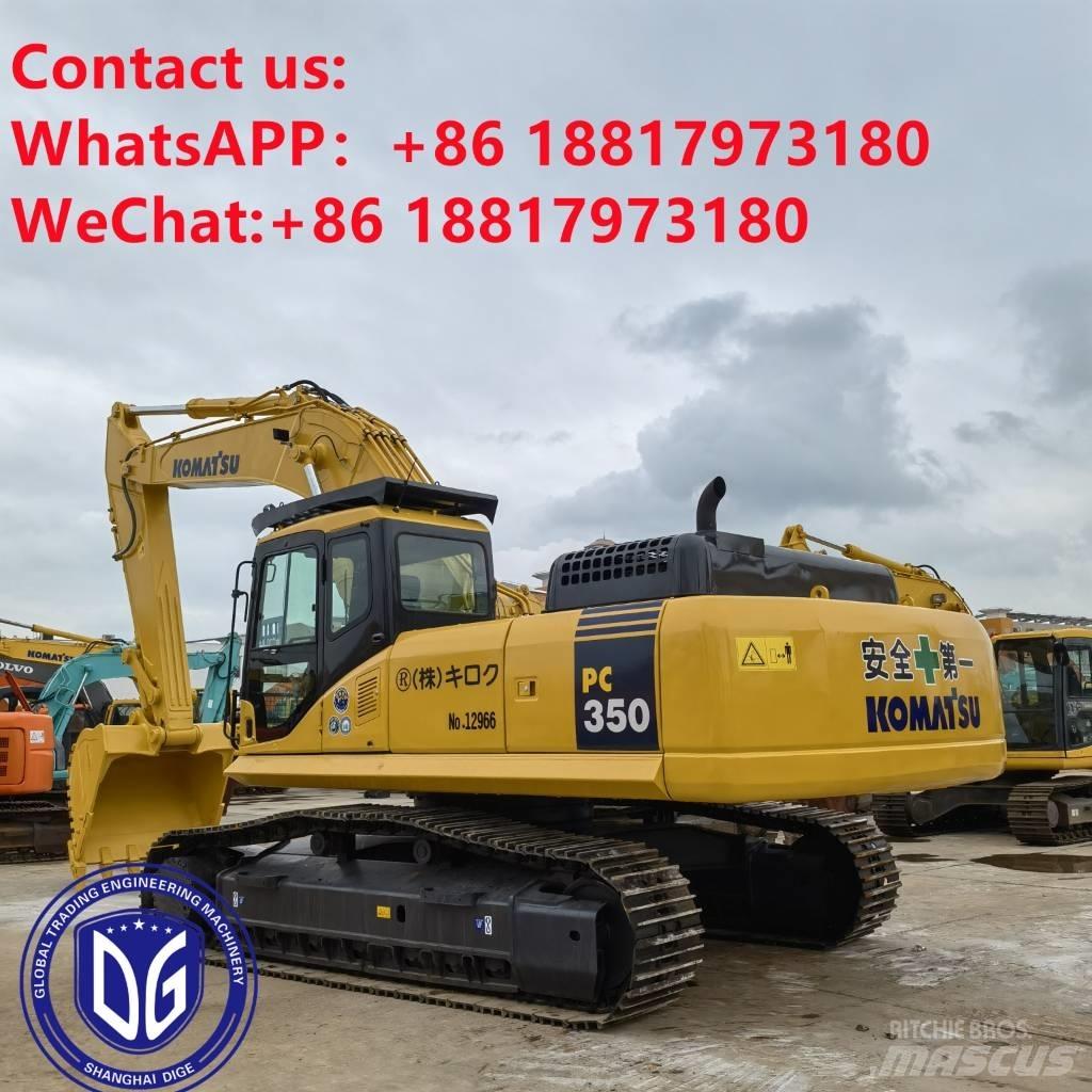 Komatsu PC 350-7 Pásová rýpadla