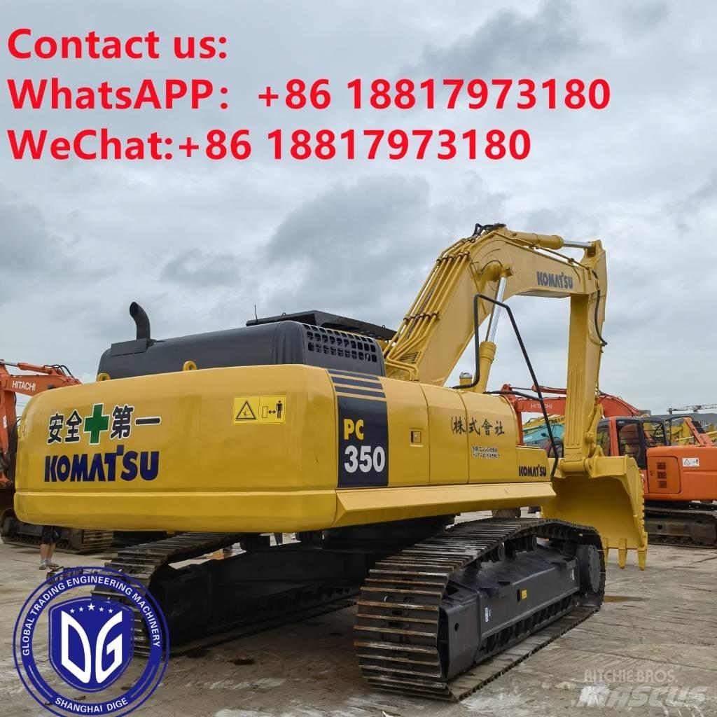 Komatsu PC 350-7 Pásová rýpadla