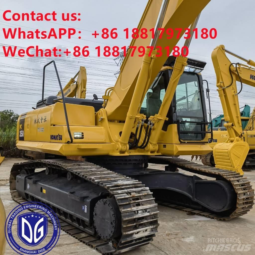 Komatsu PC 350-7 Pásová rýpadla