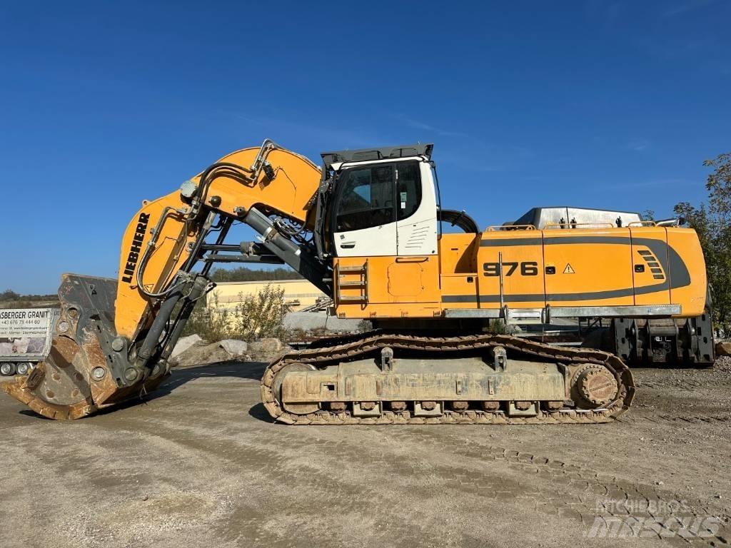 Liebherr R 976 HD Pásová rýpadla