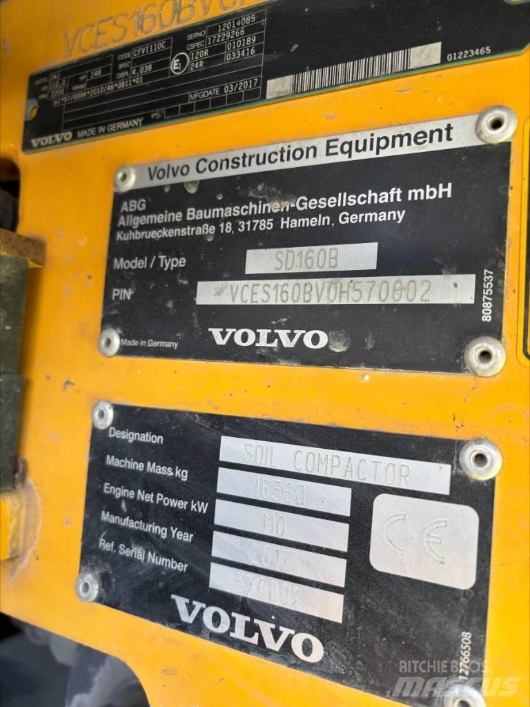 Volvo SD 160 B Tahačové válce