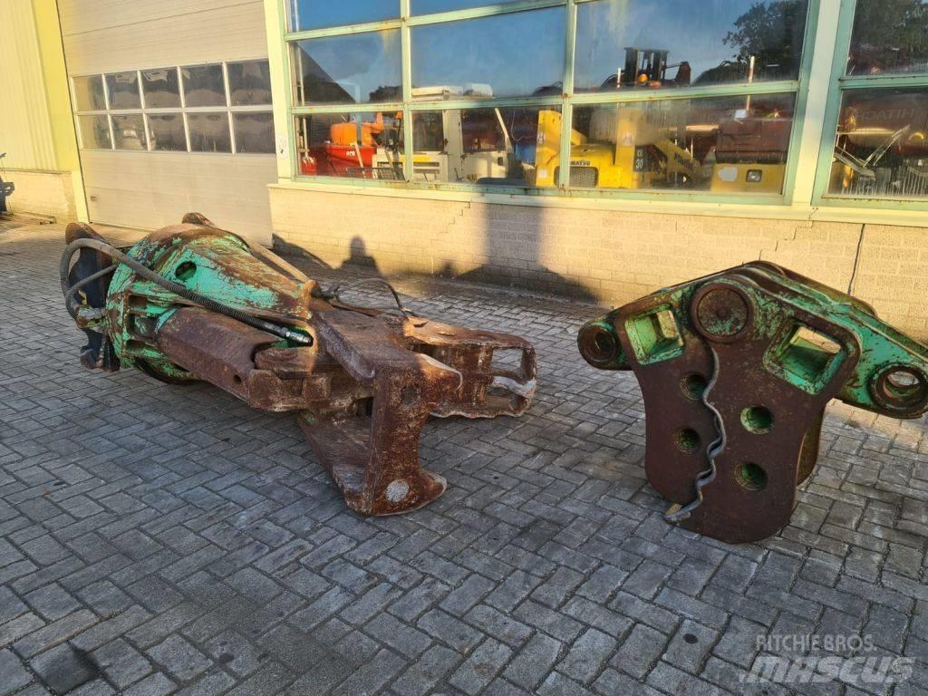 Montabert MB 400 Frézy, nůžky