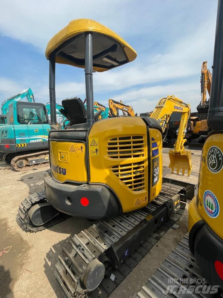 Komatsu PC30 Mini rýpadla < 7t