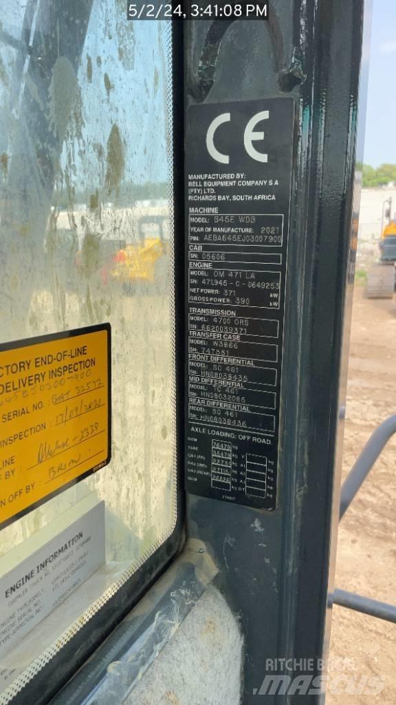 Bell B45E Kloubové dempry