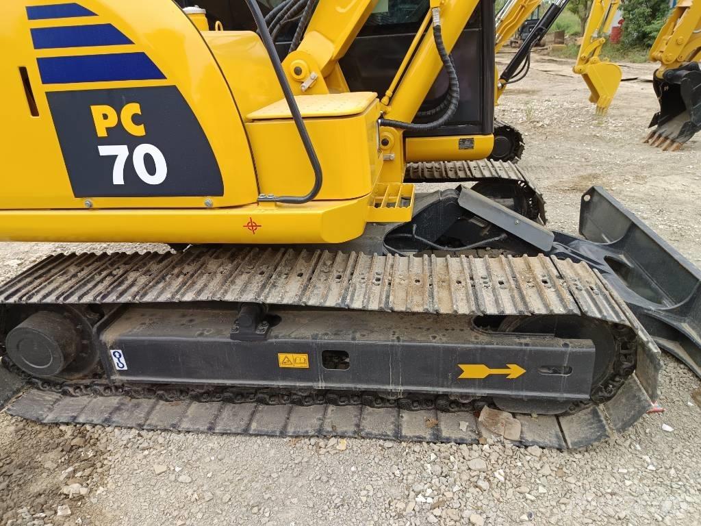 Komatsu PC 70 Pásová rýpadla