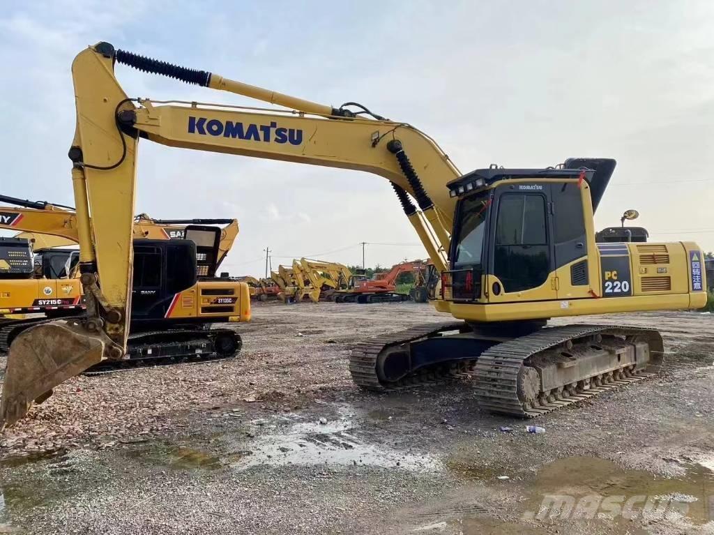Komatsu pc 220 Pásová rýpadla