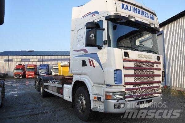 Scania 124 6X2 470 Kontejnerový rám/Přepravníky kontejnerů