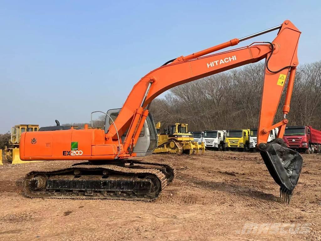 Hitachi EX 200 Pásová rýpadla