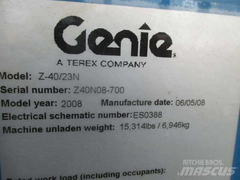 Genie Z 40/23 N Kloubové plošiny