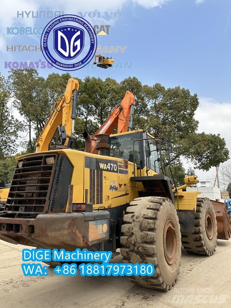 Komatsu WA 470-6 Kolové nakladače