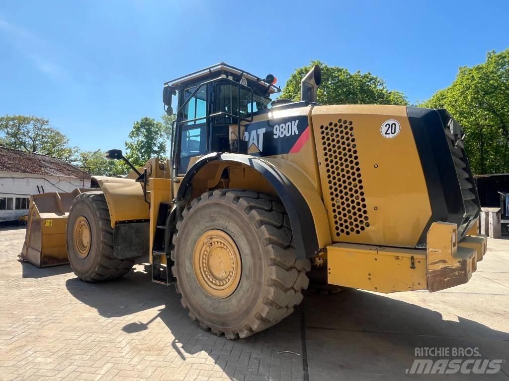 CAT 980 K  q coupler Kolové nakladače