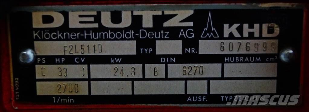Deutz AG F2L511D Motory