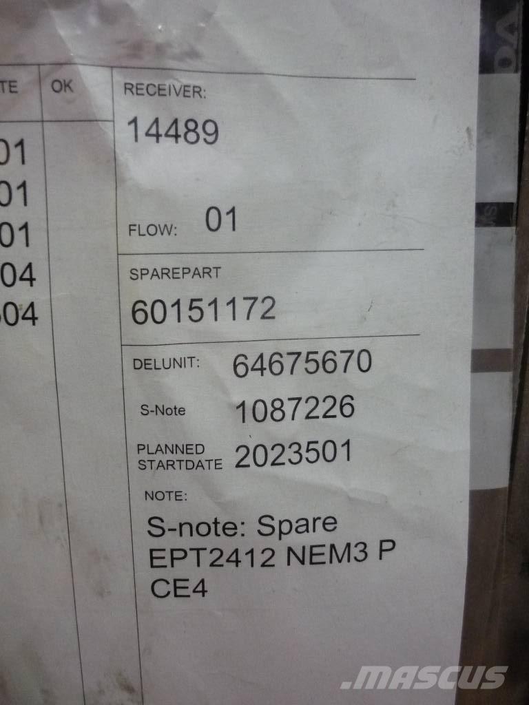 Volvo EPT 2412 Převodovky