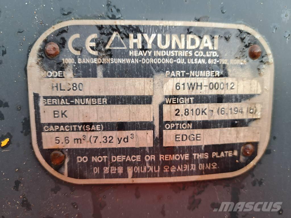 Hyundai HL980 Kolové nakladače