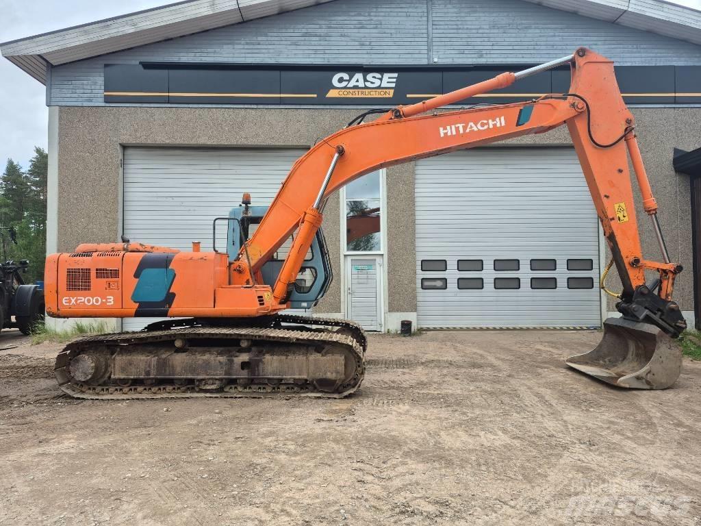 Hitachi EX 200-3 Pásová rýpadla