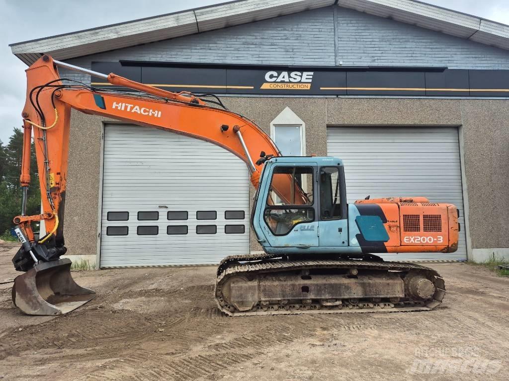Hitachi EX 200-3 Pásová rýpadla