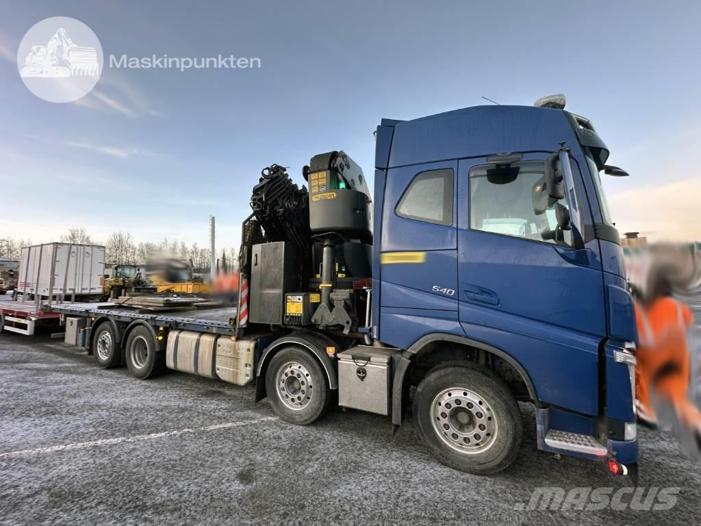 Volvo FH 540 Autojeřáby, hydraulické ruky